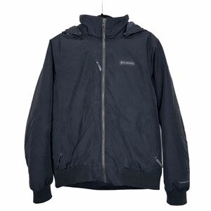 Columbia Men's Loma Vista Hooded Jacket Insulated Bomber Coat Black Size M